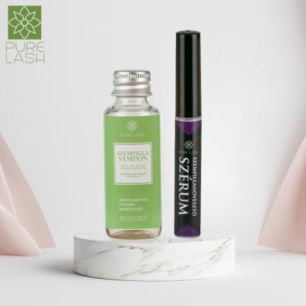 eyelash extender mini pack - green tea scented eyelash shampoo