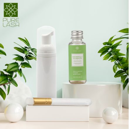 Eyelash Cleansing Pack - Green Tea Scented Eyelash Shampoo