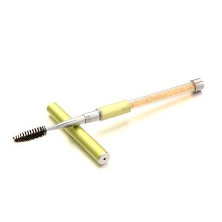 Spirálkefe - arany színű, fémkupakos