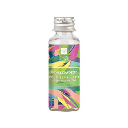 Zöld tea illatú szemfestéklemosó-sminkeltávolító 30 ml