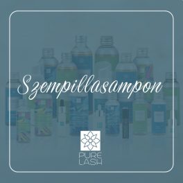 Szempillasampon-Műszempilla tisztítás